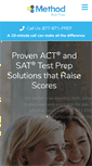 Mobile Screenshot of methodtestprep.com